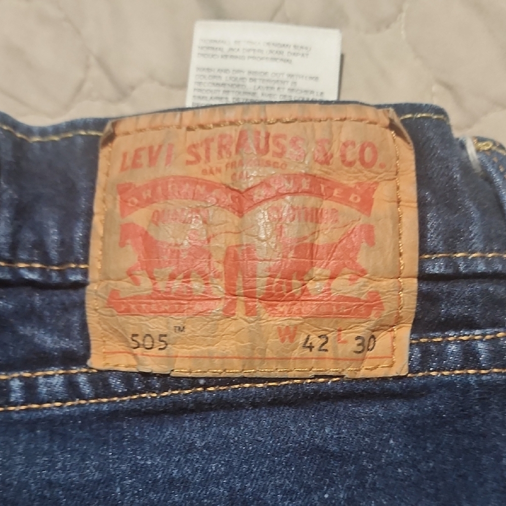 Levi's Blue Straight Jeans Classic Style